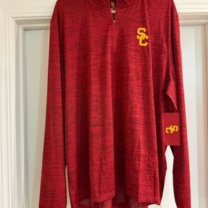 USC Red Quarter-Zip